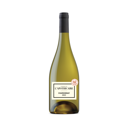 Domaine de l'Apothicaire Chardonnay - France Languedoc - Blanc - 75 cl | Livraison de boissons Gaston