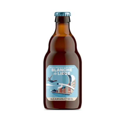 Val dieu Blanche de Liège - 33 cl | Livraison de boissons Gaston