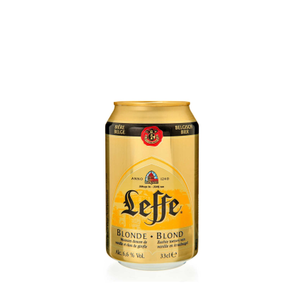 Leffe blonde cans - 24 x 33 cl | Livraison de boissons Gaston