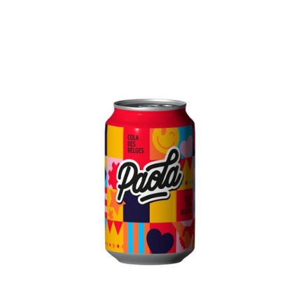 Paola Cola cans - 33 cl | Livraison de boissons Gaston
